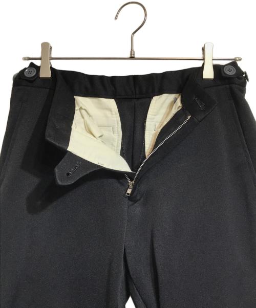 COMME des GARCONS HOMME PLUS（コムデギャルソンオムプリュス）COMME des GARCONS HOMME PLUS (コムデギャルソンオムプリュス) サイドボタンジャージーパンツ ブラック サイズ:Sの古着・服飾アイテム