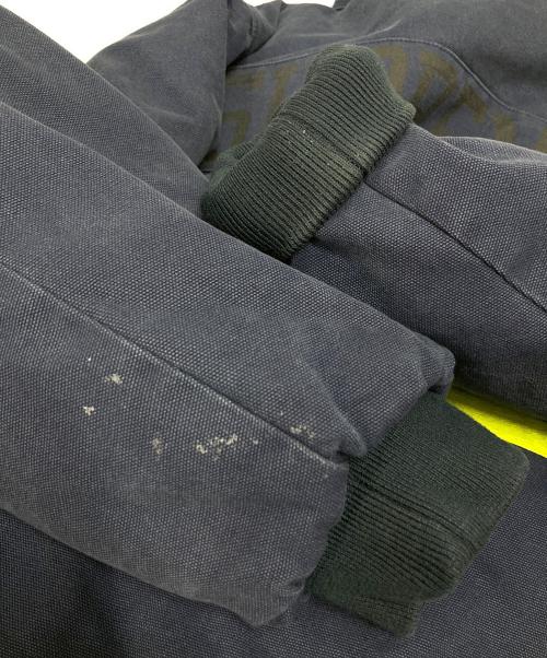 SUPREME（シュプリーム）SUPREME (シュプリーム) Reflective Stripe Hooded Work Jacket ネイビー サイズ:XLの古着・服飾アイテム