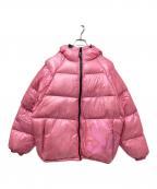 SUPREMEシュプリーム）の古着「HOODED DOWN JACKET」｜ピンク