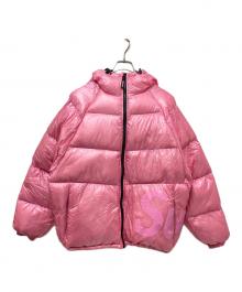 SUPREME（シュプリーム）の古着「HOODED DOWN JACKET」｜ピンク