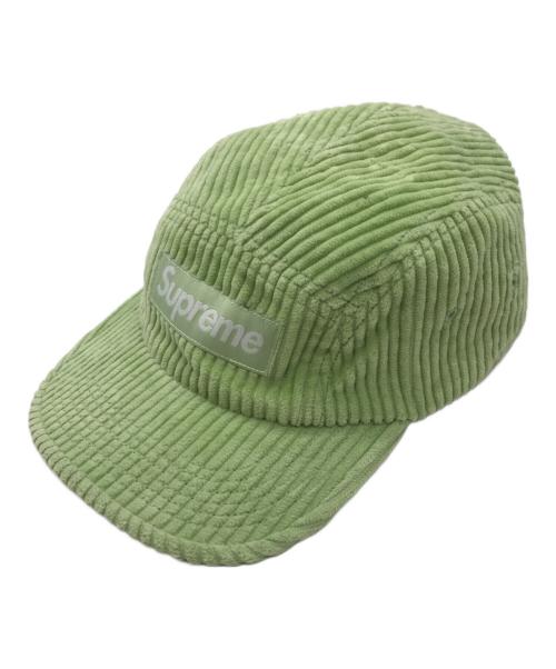 SUPREME（シュプリーム）SUPREME (シュプリーム) CORDUROY CAMP CAP pale mintの古着・服飾アイテム