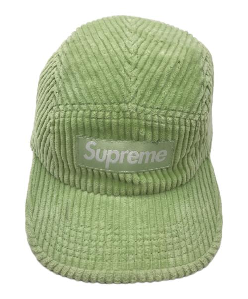 SUPREME（シュプリーム）SUPREME (シュプリーム) CORDUROY CAMP CAP pale mintの古着・服飾アイテム