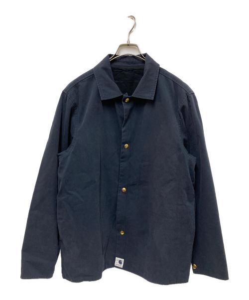 CarHartt（カーハート）CarHartt (カーハート) ADAM KIMMEL (アダムキメル) リバーシブルコーチジャケット ネイビー サイズ:Mの古着・服飾アイテム