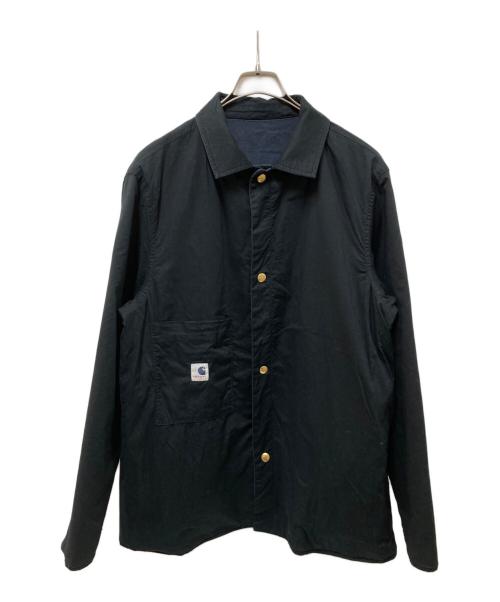 CarHartt（カーハート）CarHartt (カーハート) ADAM KIMMEL (アダムキメル) リバーシブルコーチジャケット ネイビー サイズ:Mの古着・服飾アイテム