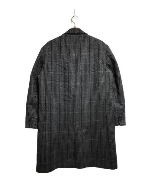 CALVIN KLEIN 205W39NYC（カルバンクライン205W39NYC）CALVIN KLEIN 205W39NYC (カルバンクライン205W39NYC) ヘリンボーンツイードチェスターコート グレー サイズ:46の古着・服飾アイテム