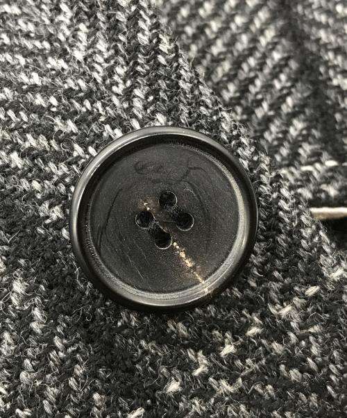 CALVIN KLEIN 205W39NYC（カルバンクライン205W39NYC）CALVIN KLEIN 205W39NYC (カルバンクライン205W39NYC) ヘリンボーンツイードチェスターコート グレー サイズ:46の古着・服飾アイテム