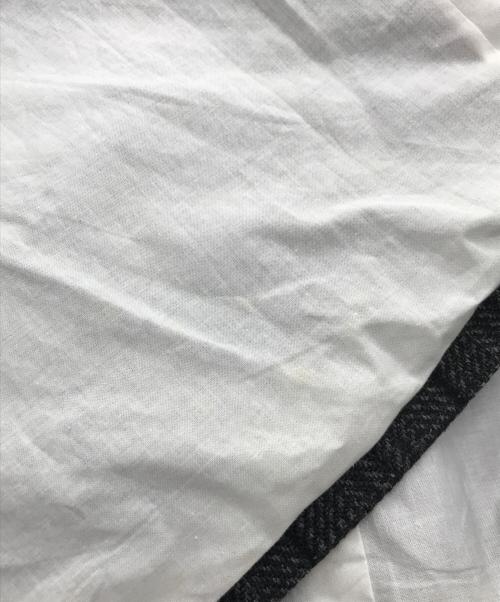 CALVIN KLEIN 205W39NYC（カルバンクライン205W39NYC）CALVIN KLEIN 205W39NYC (カルバンクライン205W39NYC) ヘリンボーンツイードチェスターコート グレー サイズ:46の古着・服飾アイテム