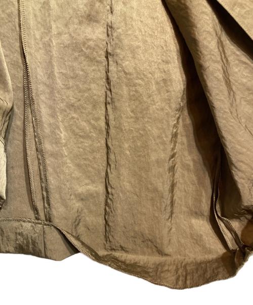 ATON（エイトン）ATON (エイトン) VINTAGE NYLON TWILL SKIRT ブラウン サイズ:2の古着・服飾アイテム