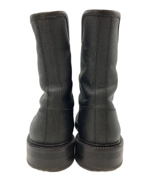 DIOR HOMME（ディオール オム）DIOR HOMME (ディオール オム) ボアレースアップブーツ ブラック サイズ:41の古着・服飾アイテム