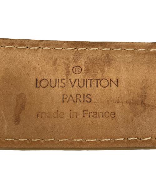 LOUIS VUITTON（ルイ ヴィトン）LOUIS VUITTON (ルイ ヴィトン) ホースビットバックルベルト ホワイトの古着・服飾アイテム