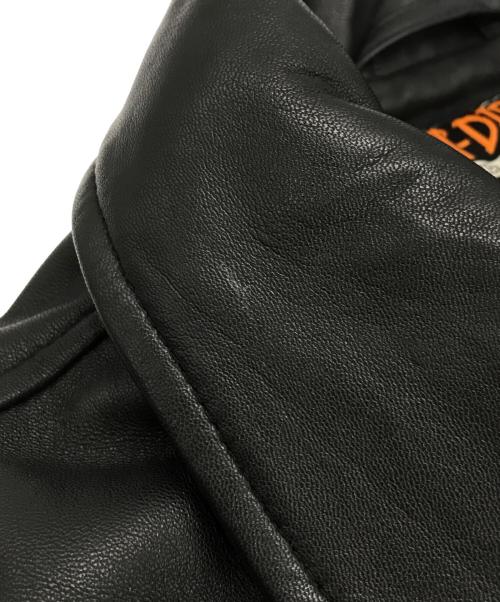 AT-DIRTY（アットダーティ）AT-DIRTY (アットダーティ) ROLLER MAGAZINE (ローラーマガジン) LEATHER COACH JACKET ブラック サイズ:Lの古着・服飾アイテム