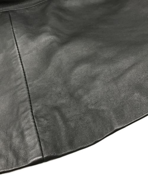 AT-DIRTY（アットダーティ）AT-DIRTY (アットダーティ) ROLLER MAGAZINE (ローラーマガジン) LEATHER COACH JACKET ブラック サイズ:Lの古着・服飾アイテム