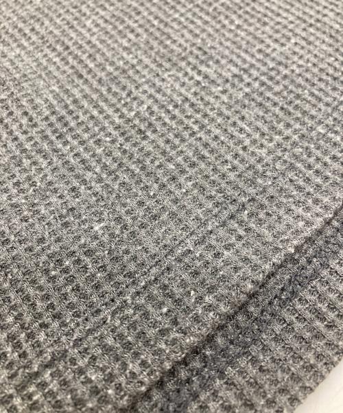 HELMUT LANG（ヘルムートラング）HELMUT LANG (ヘルムートラング) テープデザインサーマルカットソー グレー サイズ:Mの古着・服飾アイテム