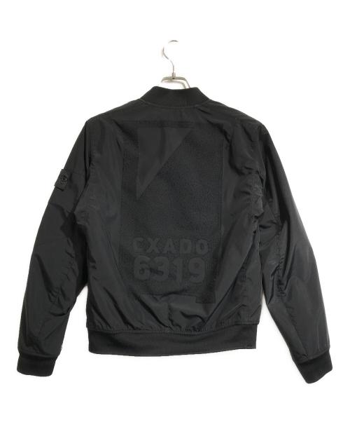 STONE ISLAND（ストーンアイランド）STONE ISLAND (ストーンアイランド) MA-1 BOMBER PL DIAGONAL ブラック サイズ:Sの古着・服飾アイテム