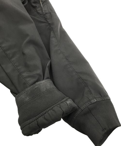 STONE ISLAND（ストーンアイランド）STONE ISLAND (ストーンアイランド) MA-1 BOMBER PL DIAGONAL ブラック サイズ:Sの古着・服飾アイテム