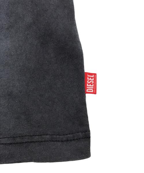 DIESEL（ディーゼル）DIESEL (ディーゼル) Faded tank top with graphic print グレー サイズ:Sの古着・服飾アイテム