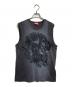 DIESEL（ディーゼル）の古着「Faded tank top with graphic print」｜グレー