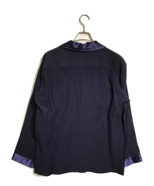 taiga igari（タイガイガリ）taiga igari (タイガイガリ) Smoking Pajamas Shirt ネイビー サイズ:Mの古着・服飾アイテム