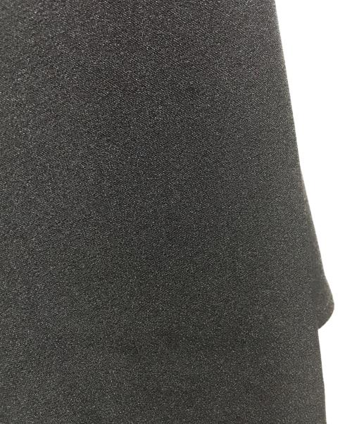 MM6 Maison Margiela（エムエムシックスメゾンマルジェラ）MM6 Maison Margiela (エムエムシックス メゾンマルジェラ) アシンメトリーワンピース ブラック サイズ:Lの古着・服飾アイテム