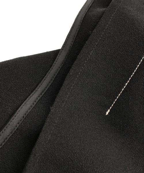 MM6 Maison Margiela（エムエムシックスメゾンマルジェラ）MM6 Maison Margiela (エムエムシックス メゾンマルジェラ) アシンメトリーワンピース ブラック サイズ:Lの古着・服飾アイテム