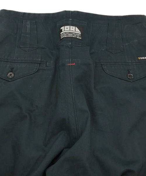 TORAICHI（トライチ）TORAICHI (トライチ) SHINYA KOZUKA (シンヤコズカ) 超超ロング トビパンツ ブラック サイズ:XSの古着・服飾アイテム