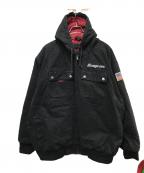SNAP-ONスナップオン）の古着「ダックジャケット」｜ブラック