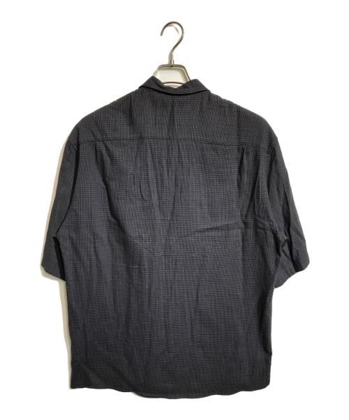 LAD MUSICIAN（ラッドミュージシャン）LAD MUSICIAN (ラッドミュージシャン) Open Collar Big Shirt グレー サイズ:42の古着・服飾アイテム