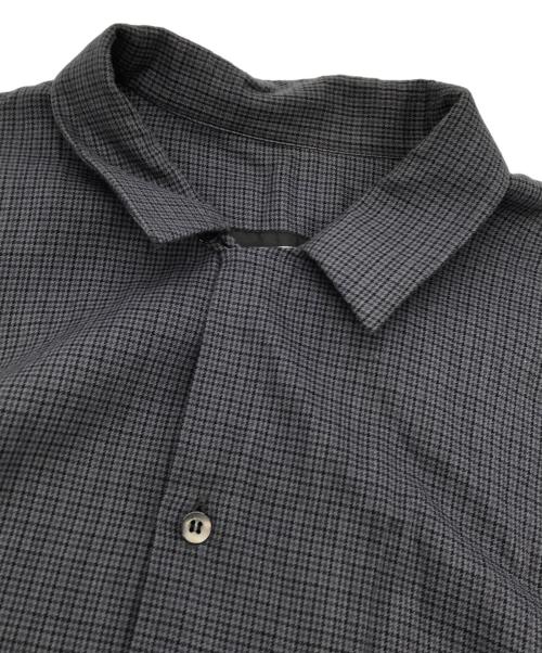 LAD MUSICIAN（ラッドミュージシャン）LAD MUSICIAN (ラッドミュージシャン) Open Collar Big Shirt グレー サイズ:42の古着・服飾アイテム