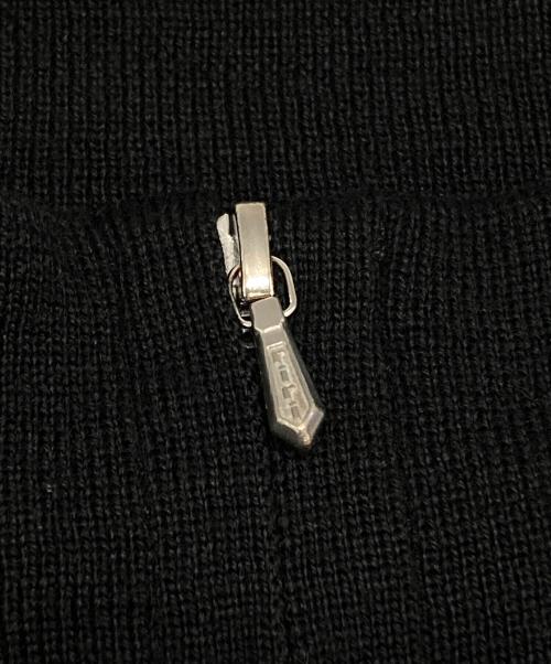 agnes b homme（アニエスベーオム）agnes b homme (アニエスベーオム) ドライバーズニット ブラック サイズ:3の古着・服飾アイテム