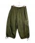 s'yte（サイト）の古着「COTTON DRILL ZIPPER POCKET BALLOON PANTS」｜カーキ