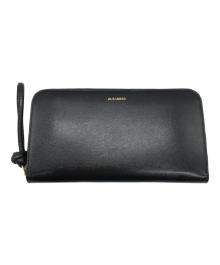 JIL SANDER（ジルサンダー）の古着「ZIP AROUND WALLET MD GIRO」｜ブラック