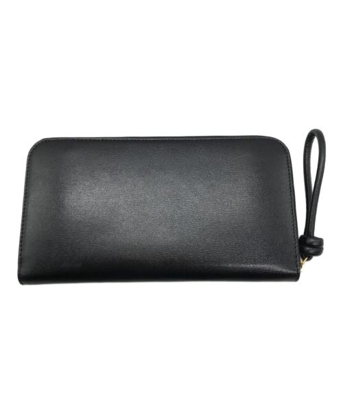 JIL SANDER（ジルサンダー）JIL SANDER (ジルサンダー) ZIP AROUND WALLET MD GIRO ブラックの古着・服飾アイテム