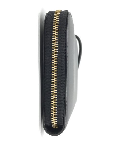JIL SANDER（ジルサンダー）JIL SANDER (ジルサンダー) ZIP AROUND WALLET MD GIRO ブラックの古着・服飾アイテム