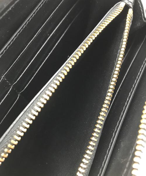 JIL SANDER（ジルサンダー）JIL SANDER (ジルサンダー) ZIP AROUND WALLET MD GIRO ブラックの古着・服飾アイテム