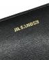 中古・古着 JIL SANDER (ジルサンダー) ZIP AROUND WALLET MD GIRO ブラック：26000円