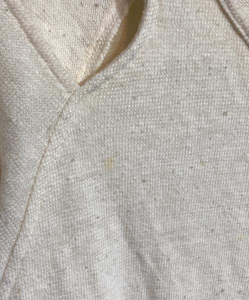 blackmeans（ブラックミーンズ）blackmeans (ブラックミーンズ) ヘンリーネックガーゼシャツ アイボリー サイズ:2の古着・服飾アイテム