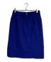 CHANEL（シャネル）の古着「ココマーク金ボタンミディスカート」｜ブルー