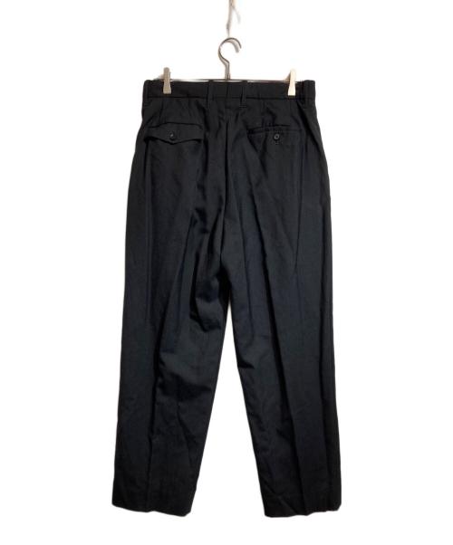 stein（シュタイン）stein (シュタイン) EX WIDE TAPERED TROUSERS ブラック サイズ:Lの古着・服飾アイテム