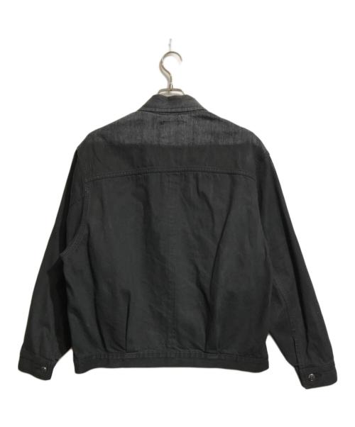 WILDSIDE（ワイルドサイド）WILDSIDE (ワイルドサイド) NOMA t.d. (ノーマティーディー) Hand Dyed Denim Jacket ブラック サイズ:4の古着・服飾アイテム