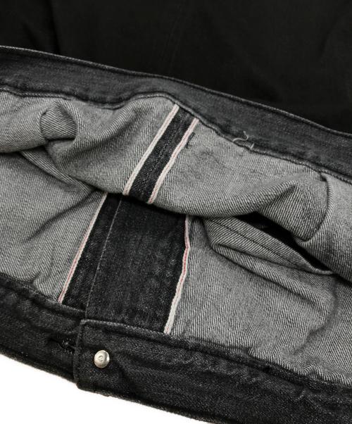 WILDSIDE（ワイルドサイド）WILDSIDE (ワイルドサイド) NOMA t.d. (ノーマティーディー) Hand Dyed Denim Jacket ブラック サイズ:4の古着・服飾アイテム