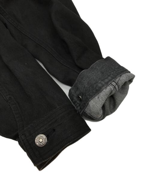 WILDSIDE（ワイルドサイド）WILDSIDE (ワイルドサイド) NOMA t.d. (ノーマティーディー) Hand Dyed Denim Jacket ブラック サイズ:4の古着・服飾アイテム