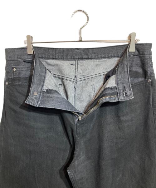 WILD SIDE（ワイルドサイド）WILD SIDE (ワイルドサイド) NOMA t.d. (ノーマティーディー) Dyed Denim Pants ブラック サイズ:4の古着・服飾アイテム