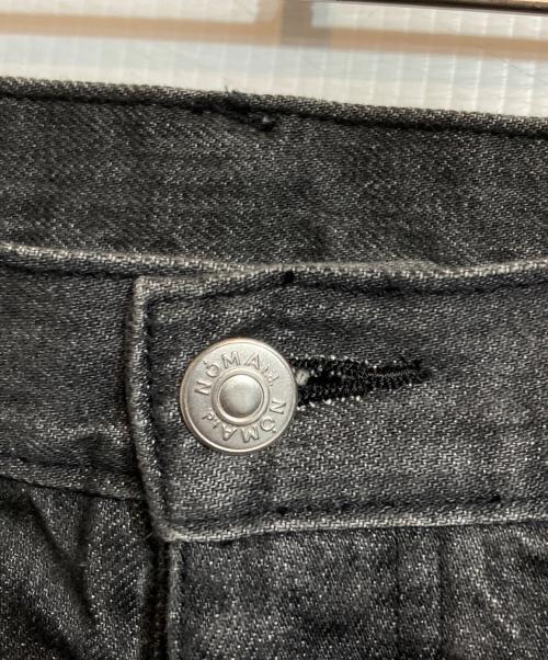 WILD SIDE（ワイルドサイド）WILD SIDE (ワイルドサイド) NOMA t.d. (ノーマティーディー) Dyed Denim Pants ブラック サイズ:4の古着・服飾アイテム