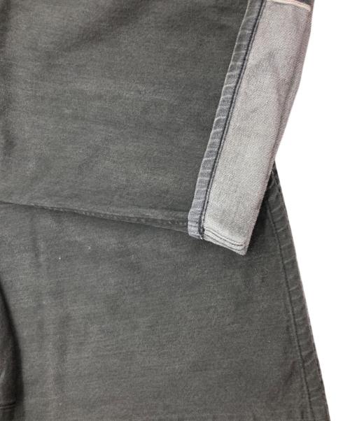 WILD SIDE（ワイルドサイド）WILD SIDE (ワイルドサイド) NOMA t.d. (ノーマティーディー) Dyed Denim Pants ブラック サイズ:4の古着・服飾アイテム