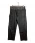 WILD SIDE（ワイルドサイド）の古着「Dyed Denim Pants」｜ブラック