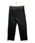 WILD SIDE (ワイルドサイド) NOMA t.d. (ノーマティーディー) Dyed Denim Pants ブラック サイズ:4：23000円