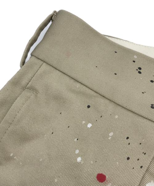 NEAT（ニート）NEAT (ニート) ペイントチノパンツ ベージュ サイズ:46の古着・服飾アイテム