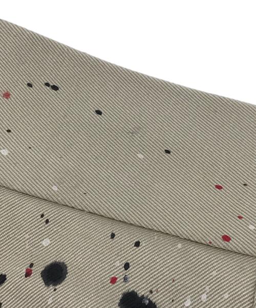 NEAT（ニート）NEAT (ニート) ペイントチノパンツ ベージュ サイズ:46の古着・服飾アイテム