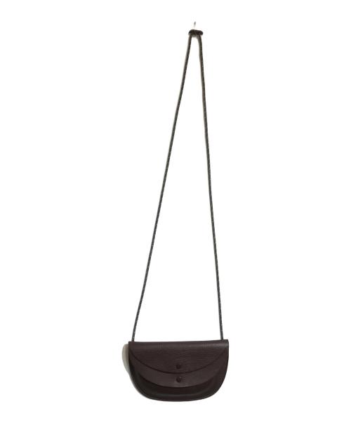 PORTER（ポーター）PORTER (ポーター) KAPTAIN SUNSHINE (キャプテンサンシャイン) Round Pouch ブラウンの古着・服飾アイテム