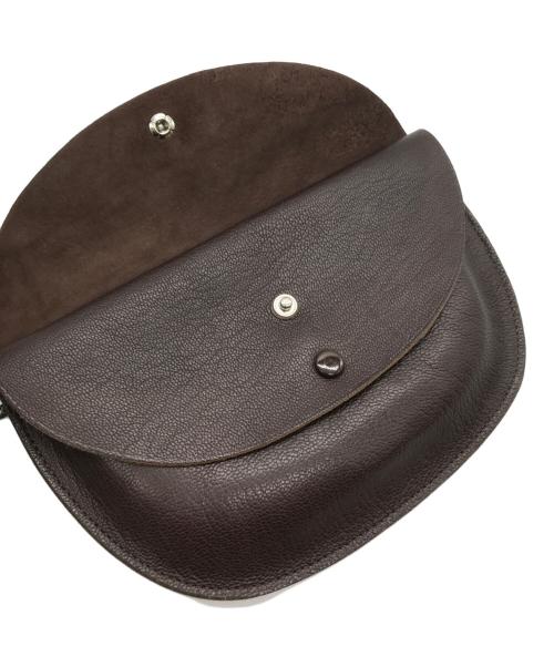 PORTER（ポーター）PORTER (ポーター) KAPTAIN SUNSHINE (キャプテンサンシャイン) Round Pouch ブラウンの古着・服飾アイテム